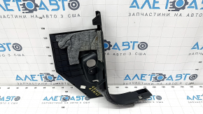 Front pillar trim left lower Audi Q7 16- black, worn