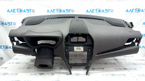 Torpedo front panel with AIRBAG Lincoln MKC 15 - dark brown