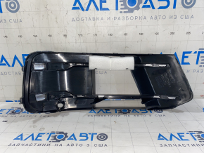 Front bumper grille left Audi Q7 16-19 chrome for parking sensors without radar