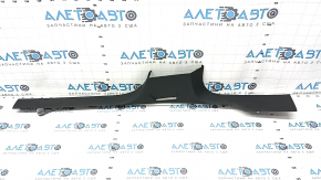 Inner right threshold trim Audi Q7 16 - black, scratches, broken guide