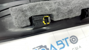 Inner right threshold trim Audi Q7 16 - black, scratches, broken guide