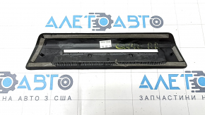 Door sill trim rear right outer Audi Q7 16- black with chrome