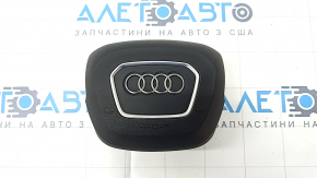 Airbag in steering wheel driver Audi Q7 16 - black, worn chrome