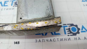The front subframe reinforcement of the Volvo XC90 16-21 is bent and torn