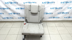 Rear row of seats left 3rd row VW Atlas 18 - leather, gray, dry-cleanable, scratches