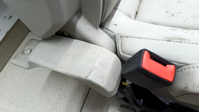 Rear row of seats left 3rd row VW Atlas 18 - leather, gray, dry-cleanable, scratches