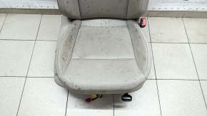 Passenger seat VW Atlas 18- with airbag, heated, mechanical, grey leather, rust, dry-cleanable