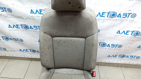 Passenger seat VW Atlas 18- with airbag, heated, mechanical, grey leather, rust, dry-cleanable