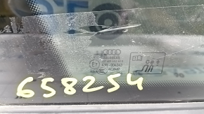 Window blind glass rear left Audi Q7 16- tinted, with chrome molding, torn seal