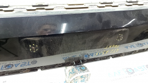 Front bumper bare upper part VW Atlas 18-20 prerest, black, broken fastening, non-factory holes