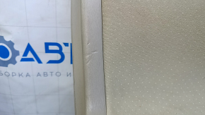 Door trim card front left Toyota Prius V 12-17 beige with beige insert cloth, armrest beige cloth, no backlight, scratches, abrasions, dents, for dry cleaning