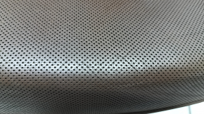 Driver's seat Audi Q7 16- without airbag, brown leather, heating, ventilation, electric, cracked leather, needs cleaning