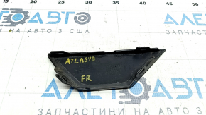 Front bumper plug right VW Atlas 18-20 without parking sensors, R-Line