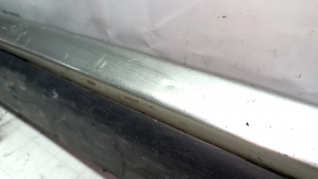 Left threshold Dodge Journey 11 - structure with chrome, Crossroad, scratches, tears of fasteners, pokes, no fasteners