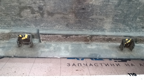 Right threshold Dodge Journey 11 - structure with chrome, Crossroad, scratches, tears of fasteners,