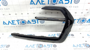 Front bumper trim left VW Atlas 18-20 with chrome molding, R-Line