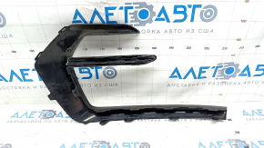 Front bumper trim left VW Atlas 18-20 with chrome molding, R-Line