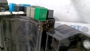 Mazda 6 16-17 underhood fuse box with housing, broken mount
