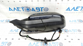 Side mirror left VW Atlas 18- 6+2 pins, BSM, turn signal, black