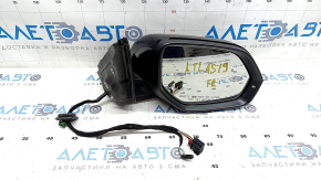 Side mirror right VW Atlas 18- 6+2 pins, BSM, turn signal, black