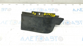 Mudguard on the threshold rear right VW Atlas 18 - the fastening is torn