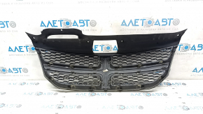 Radiator grill grill Dodge Journey 13-20 black with emblem, sand