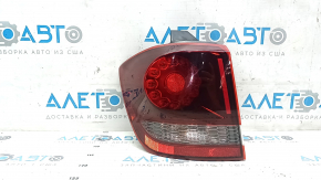 Light outer wing left Dodge Journey 14-20 LED dark, scratches, cracked