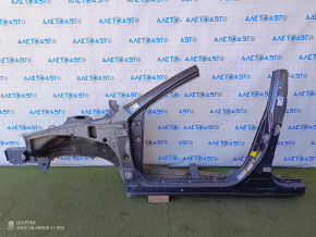 Front left quarter Toyota Camry v40 graphite, sawn off, with central pillar, butt