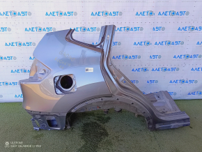 Quarter wing rear right Nissan Rogue 14-20 sawed off, graphite, rusty