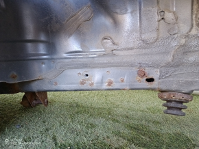 Quarter wing rear right Nissan Rogue 14-20 sawed off, graphite, rusty