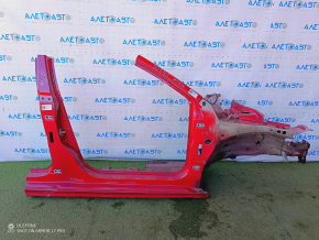 Front right quarter VW Jetta 11-18 USA sawed off, with central pillar, red