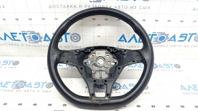 Naked steering wheel VW Atlas 18 - leather, black, scratches, needs cleaning