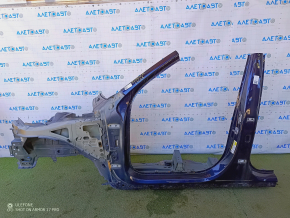 Quarter front left Volvo XC90 16-22 blue, sawn off, with central pillar