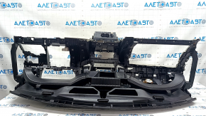 Torpedo front panel with AIRBAG VW Atlas 18 - black with gray, rusty pyropatron