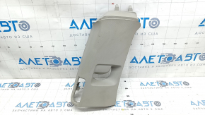 Rear pillar trim left VW Atlas 18- front, gray, under deflector, scratches