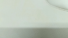 Right rear seat Volvo XC90 16-22 gray leather for 3 rows, dry clean, worn, scratches, broken lower trim