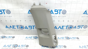 Rear pillar trim right VW Atlas 18- front, gray, under deflector, scratches