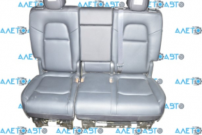 Rear row of seats 2nd row Tesla Model Y 20 - leather black, bottom 60/40, electric, heated, broken body of the chip
