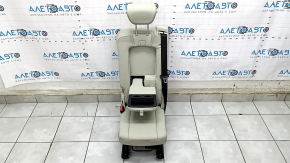 Rear seat center Volvo XC90 16-22 gray leather for 3 rows, dry cleaning, scratches