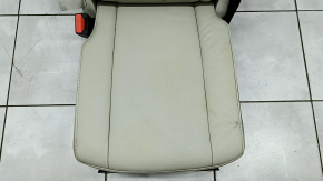 Rear seat center Volvo XC90 16-22 gray leather for 3 rows, dry cleaning, scratches