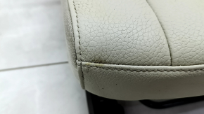 Rear seat center Volvo XC90 16-22 gray leather for 3 rows, dry cleaning, scratches