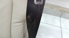 Rear seat center Volvo XC90 16-22 gray leather for 3 rows, dry cleaning, scratches