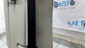 Rear seat center Volvo XC90 16-22 gray leather for 3 rows, dry cleaning, scratches