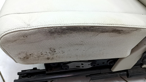 Rear seat center Volvo XC90 16-22 gray leather for 3 rows, dry cleaning, scratches