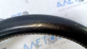 Naked steering wheel Lexus CT200h 11-13 leather black, scratches, scuffs, cracked leather