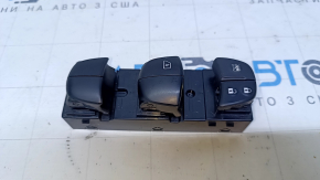 Front left window lift control Nissan Sentra 20-24 black, 1 auto
