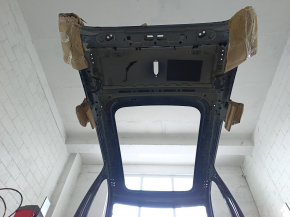 Metal roof Volvo XC90 16-22 for panoramic view, on the body