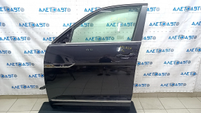 Door assembly front left VW Atlas 18- black LC9X, keyless, R-line, swollen chrome, bumps