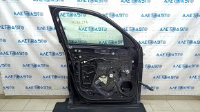 Door assembly front left VW Atlas 18- black LC9X, keyless, R-line, swollen chrome, bumps