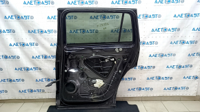 Door assembly rear right VW Atlas 18- black LC9X, keyless, overlay in color, butt